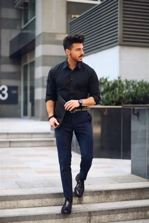 formal pant for navy blue shirt